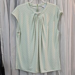 #153 Liz Claiborne Mint Green Blouse